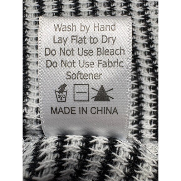 Clemson Tigers Striped Mock Neck Paw Logo Top XXL Gameday Couture Black White - Picture 3 of 11